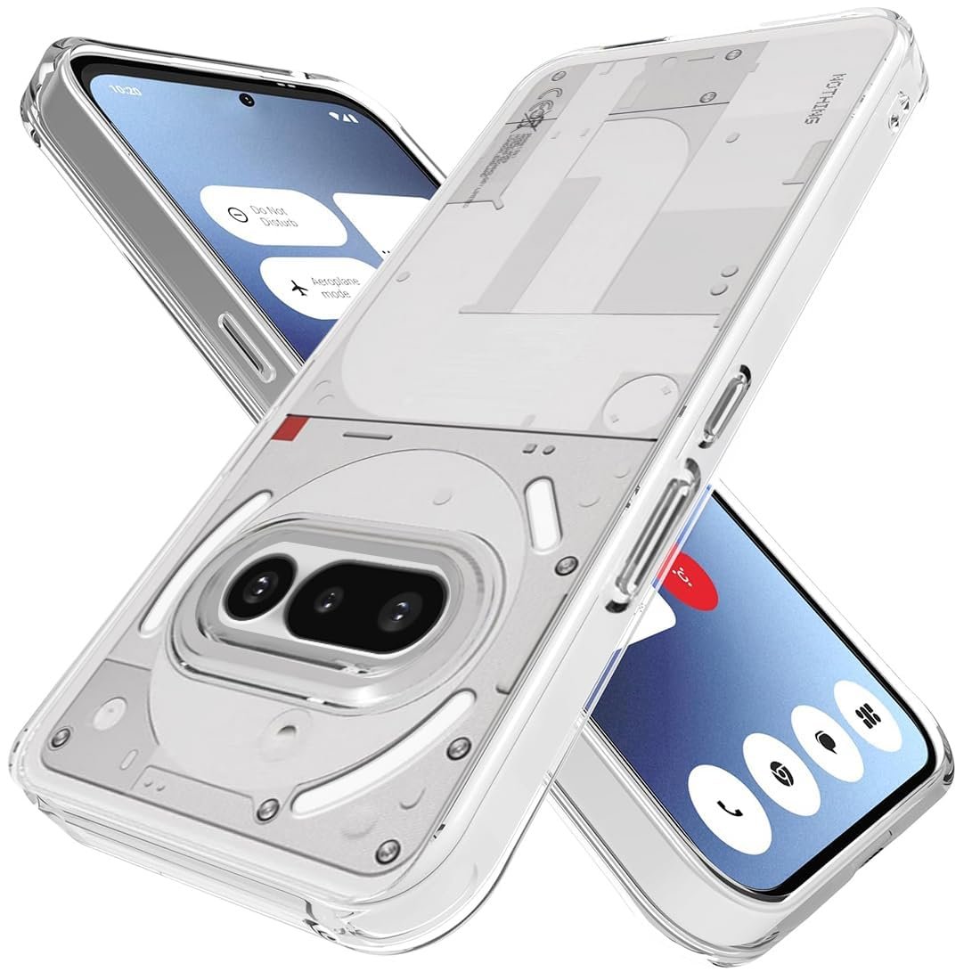 Nothing Phone (3) Transparent TPU Back Cover - Clearance Sale